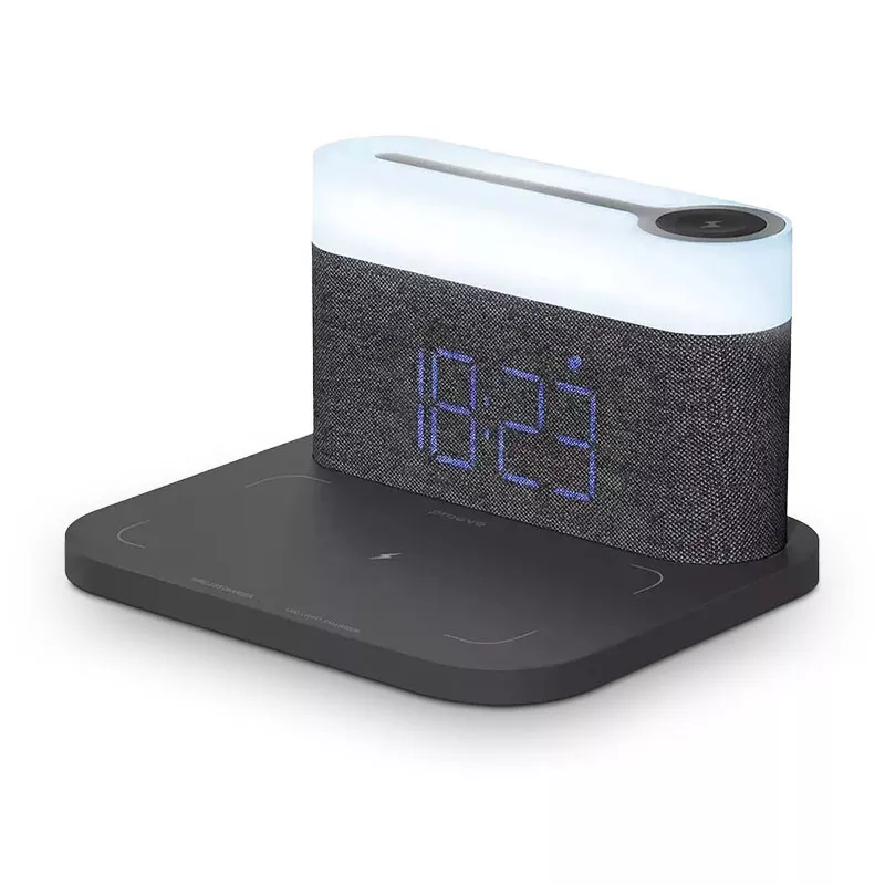 Station PROOVE Day & Chargeur Induction | Horloge | Réveil | Veilleuse