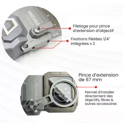 Caisson Étanche 60 Mètres DIVEVOLK SeaTouch Max Platinum