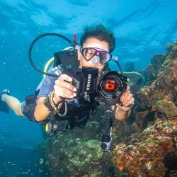 Filtre Photo Rouge DIVEVOLK M67 avec Filetage 67 mm