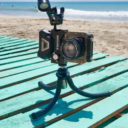 Objectif Macro +15 DIVEVOLK pour Caisson Étanche SeaTouch 4 Max