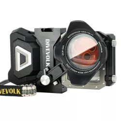 Objectif Grand Angle DIVEVOLK 0,6x pour Caisson Étanche SeaTouch 4 Max