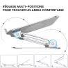 Support Aluminium LENUO DL-201 pour Portable jusqu'à 17,3'