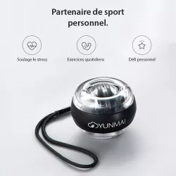 Balle de Poignet YUNMAI avec Noyau en Métal