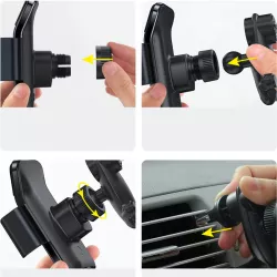 Support Smartphone pour Voiture BASEUS Solar Power