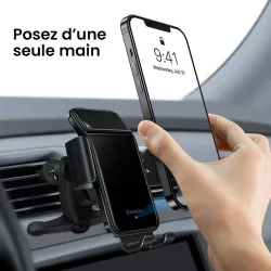 Support Smartphone pour Voiture BASEUS Solar Power