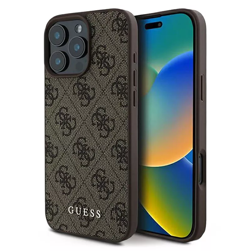 iPhone 16 Pro Max | Coque GUESS Monogramme 4G Classique