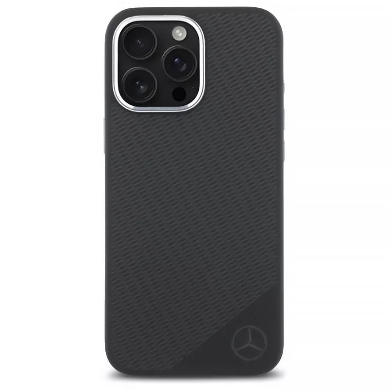 iPhone 16 Pro Max | Coque MagSafe MERCEDES Silicone Tonal Logo