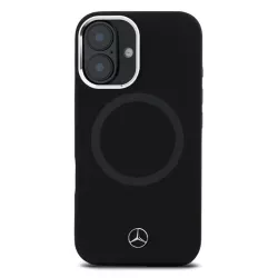 iPhone 16 | Coque MagSafe MERCEDES Silicone Tonal Logo Star