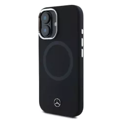 iPhone 16 | Coque MagSafe MERCEDES Silicone Tonal Logo Star