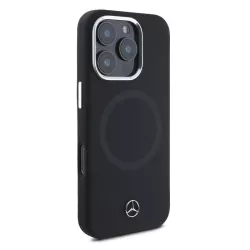 iPhone 16 Pro Max | Coque MagSafe MERCEDES Silicone Tonal Logo Star