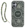 iPhone 16 Plus | Coque MagSafe GUESS Fleurs Electros & Sangle