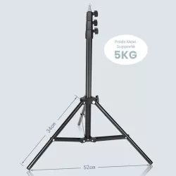 Trépied Portable GSYXERGILES avec Filetage 1,4''