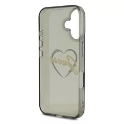 iPhone 16 Plus | Coque Translucide GUESS IML Heart