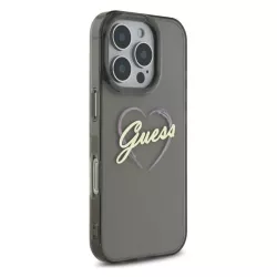 iPhone 16 Pro Max | Coque Translucide GUESS IML Heart