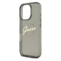 iPhone 16 Pro Max | Coque Translucide GUESS IML Heart