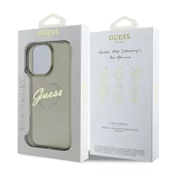 iPhone 16 Pro Max | Coque Translucide GUESS IML Heart