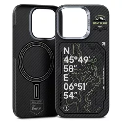 iPhone 16 Pro | Coque MagSafe BENKS Mt. Blanc ArmorAir en Kevlar