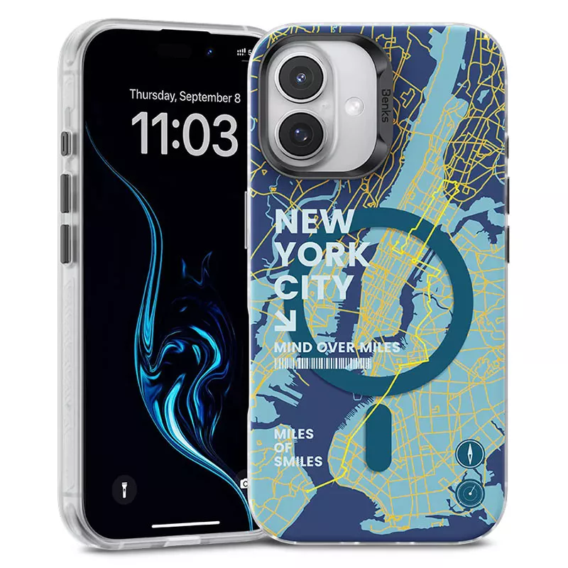 iPhone 16 Plus | Coque MagSafe BENKS New York City