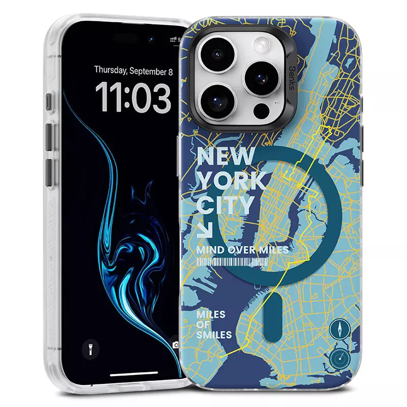 iPhone 16 Pro | Coque MagSafe BENKS New York City