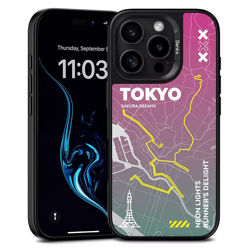 iPhone 16 Pro Max | Coque MagSafe BENKS MagClap Tokyo