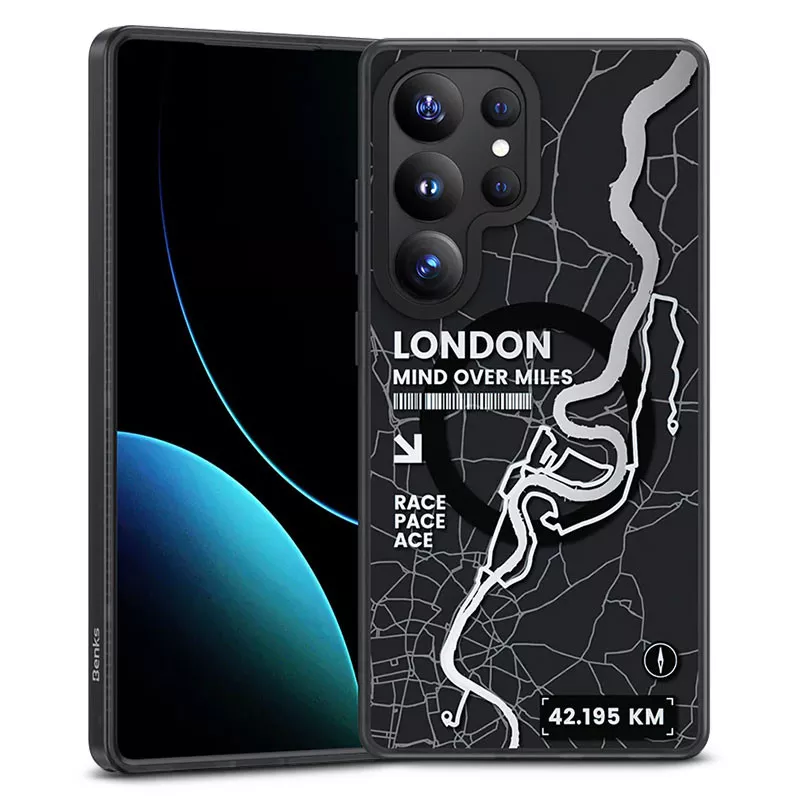 Galaxy S25 Ultra | Coque MagSafe BENKS MagClap London