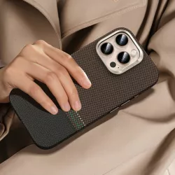 iPhone 16 Pro Max | Coque MagSafe BENKS Prestige ArmorPro Kevlar