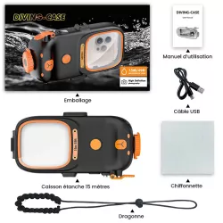 Caisson Étanche REDPEPPER 4e Génération Étanche jusqu'à 15M