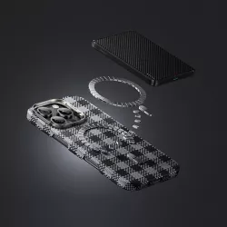 iPhone 16 Pro | Coque MagSafe BENKS Armor Vichy en Kevlar