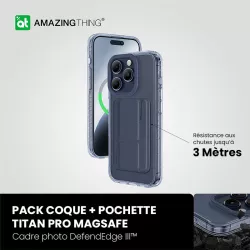 iPhone 15 Pro | Pack AMAZING THING Titan Pro Wallet Set