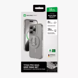 iPhone 15 Pro | Pack AMAZING THING Titan Pro Ring Set