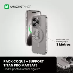 iPhone 15 Pro Max | Pack AMAZING THING Titan Pro Ring Set