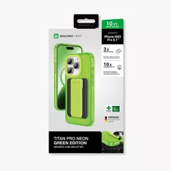 iPhone 15 Pro | Pack AMAZING THING Titan Pro Neon Wallet Set
