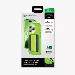iPhone 15 Pro Max | Pack AMAZING THING Titan Pro Neon Wallet Set