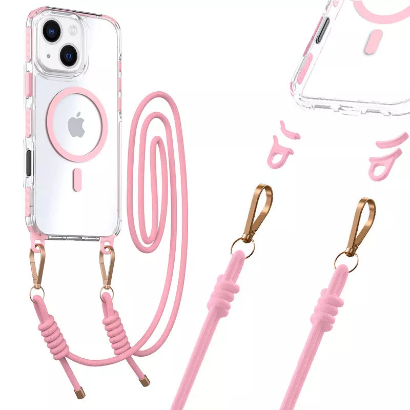 iPhone 15 | Pack Bandoulière + Coque MagSafe TEL PROTECT Strap