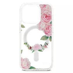 iPhone 15 Pro | Coque MagSafe TEL PROTECT Bouquet de Roses