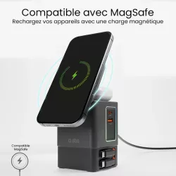 Station de Charge 100W SBS Power Dock 6-en-1