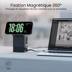 Station de Charge 100W SBS Power Dock 6-en-1