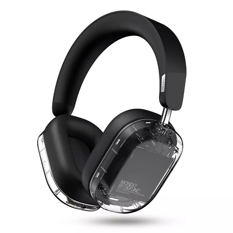 Casque Bluetooth Mondo By DeFUNC Transparent | Son aptX HD