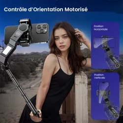 Perche Selfie avec Stabilisateur BLAVEC Fusion P10 Gimbal