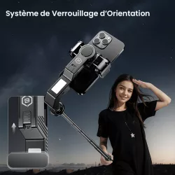 Perche Selfie avec Stabilisateur BLAVEC Fusion P10 Gimbal
