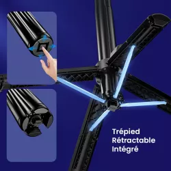 Perche Selfie avec Stabilisateur BLAVEC Fusion P10 Gimbal