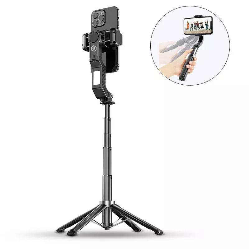 Perche Selfie avec Stabilisateur BLAVEC Fusion P10 Gimbal