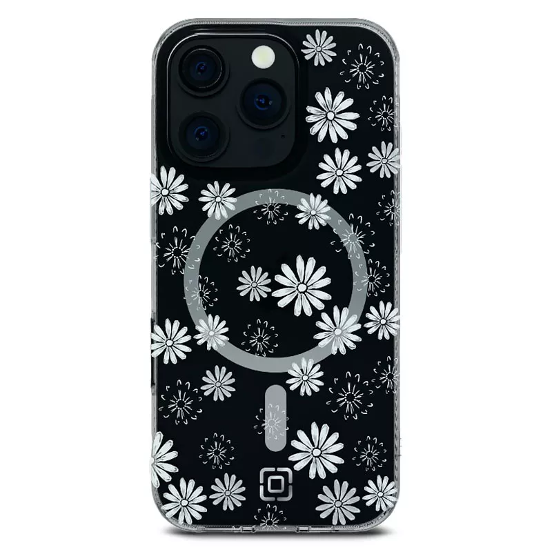 iPhone 16 Pro | Coque MagSafe INCIPIO Forme Ditzy Floral Silver
