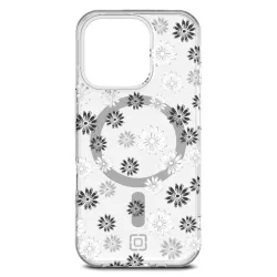 iPhone 16 Pro | Coque MagSafe INCIPIO Forme Ditzy Floral Silver