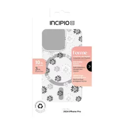 iPhone 16 Pro | Coque MagSafe INCIPIO Forme Ditzy Floral Silver