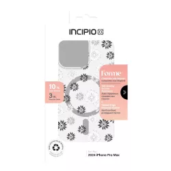 iPhone 16 Pro Max | Coque MagSafe INCIPIO Forme Ditzy Floral Silver