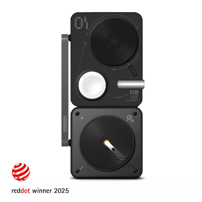 Station Induction Qi2 AULUMU M01 MagSafe 4-en-1