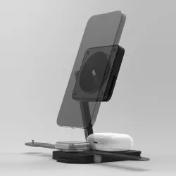 Station Induction Qi2 AULUMU M01 MagSafe 4-en-1