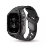 Apple Watch Ultra - Coque AULUMU A01 Carbone avec Bracelet FKM