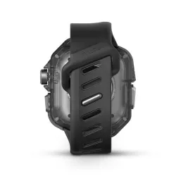 Apple Watch Ultra - Coque AULUMU A01 Carbone avec Bracelet FKM